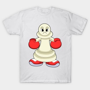 Chess piece Pawn as Boxer with Boxing gloves T-Shirt